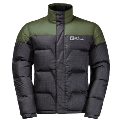 Jack Wolfskin Winter Down Jacket DNA Tundra XT (very warm, windproof) green Men